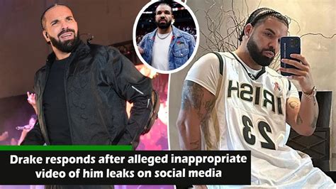 drake video leam|Drake responds after alleged inappropriate video of him leaks on。